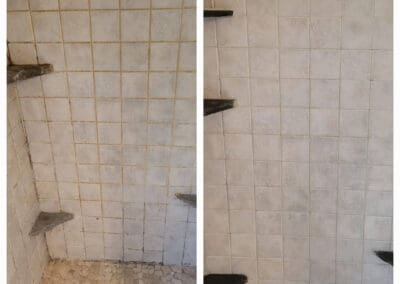 Before and After Shower