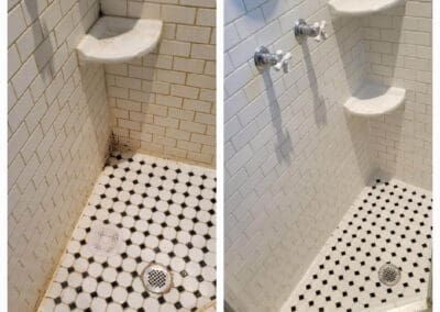 Before and After Shower