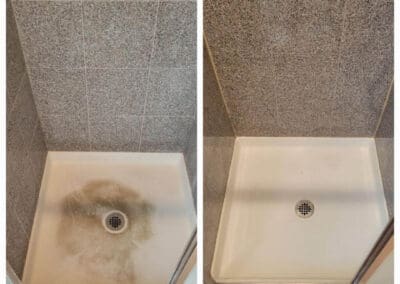 Before and After Shower