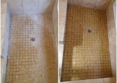 Before and After Shower