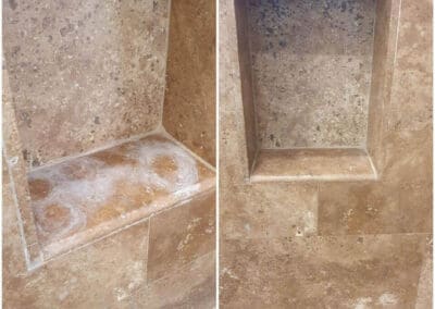 Before and After Shower