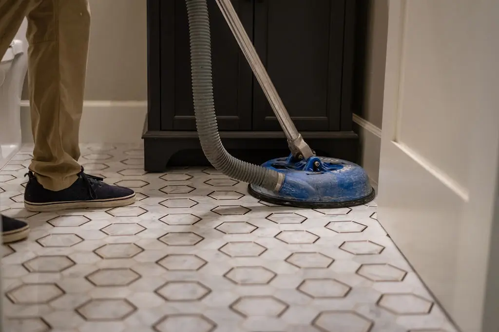 tile and grout deep cleaning 